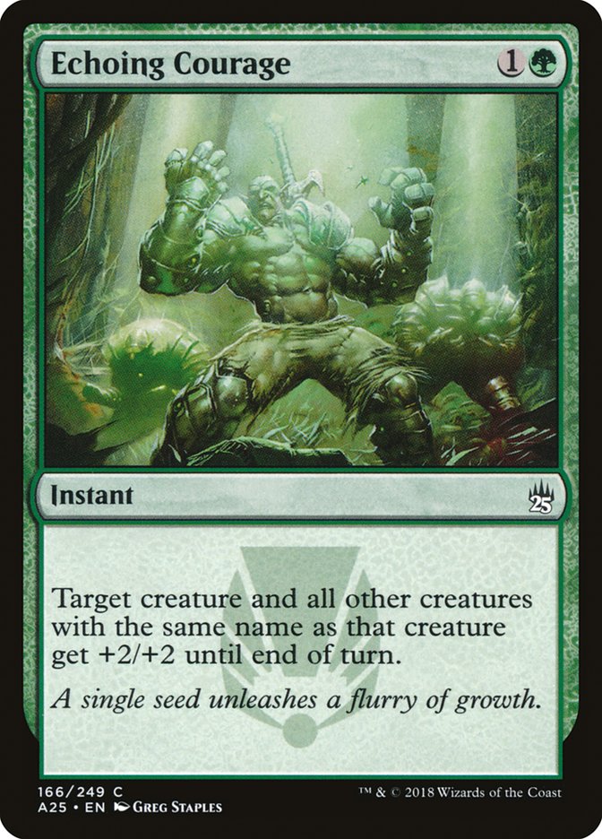 Echoing Courage 166/249 (Masters 25) 
