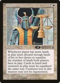 Balance (Oversized) [Oversize Cards] Foil