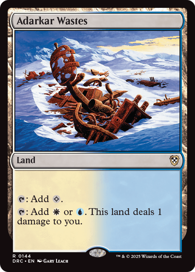 Adarkar Wastes (-144) [Commander: Aetherdrift]