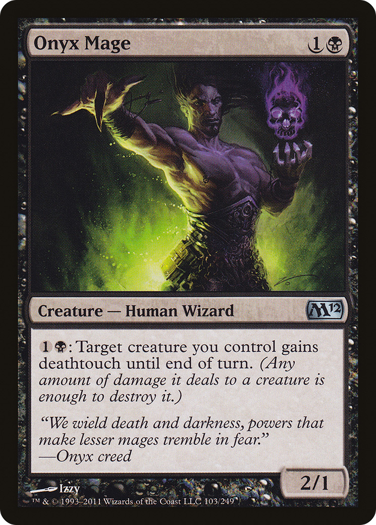 Onyx Mage [Magic 2012] Foil
