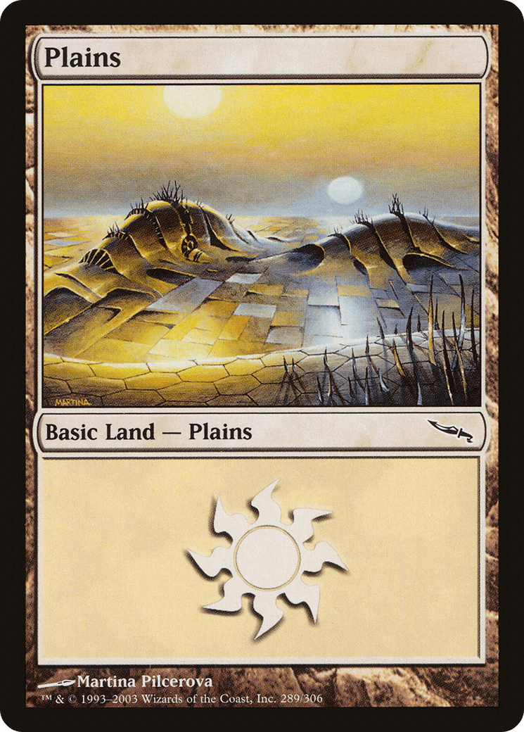 Plains (289) [Mirrodin] Foil