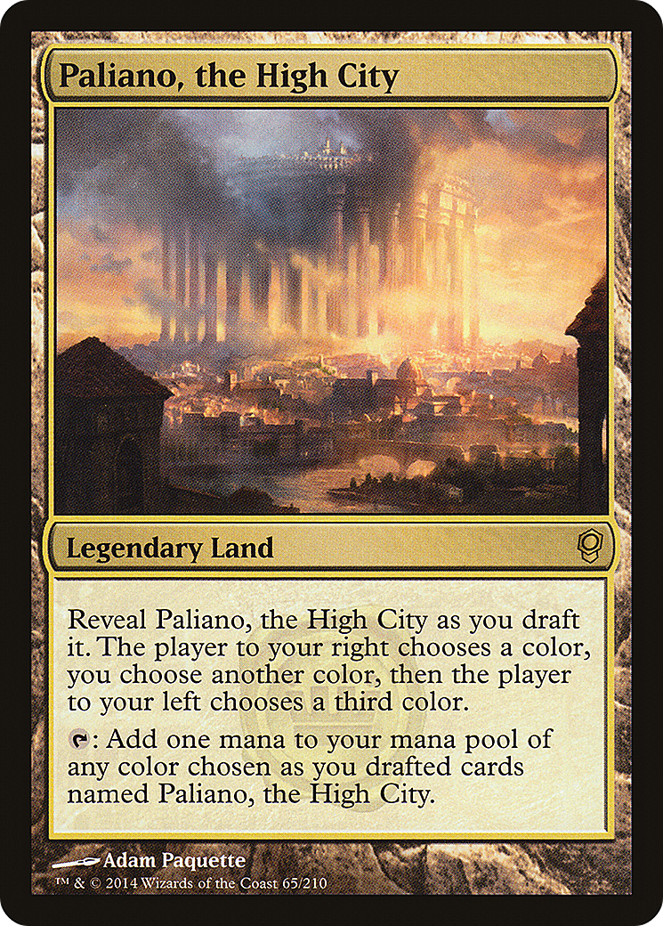 Paliano, the High City [Conspiracy] Foil