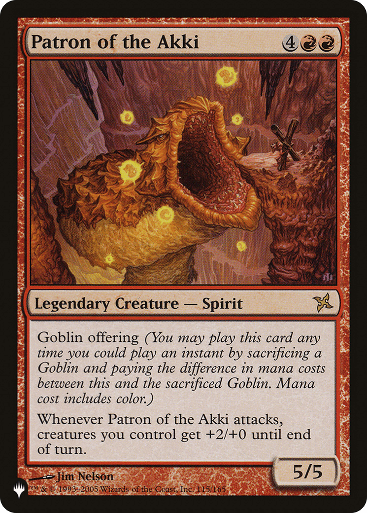 Patron of the Akki |  (BOK-115) [The List]