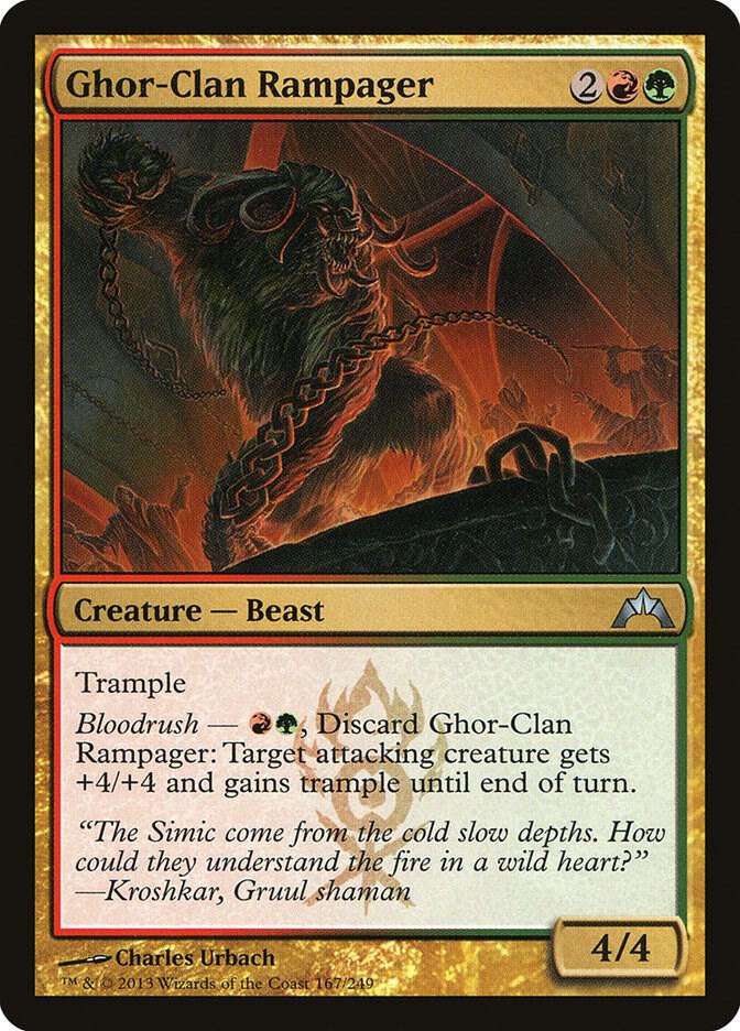 Ghor-Clan Rampager 167/249 (Gatecrash) 