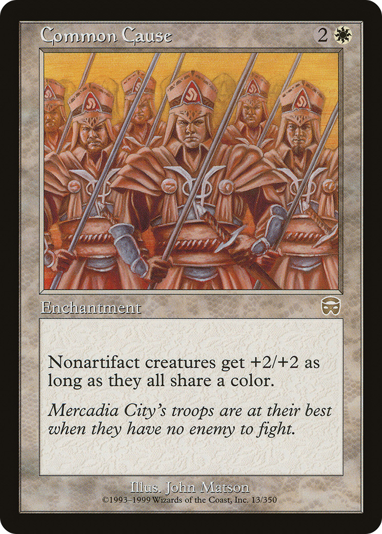 Common Cause [Mercadian Masques] Foil