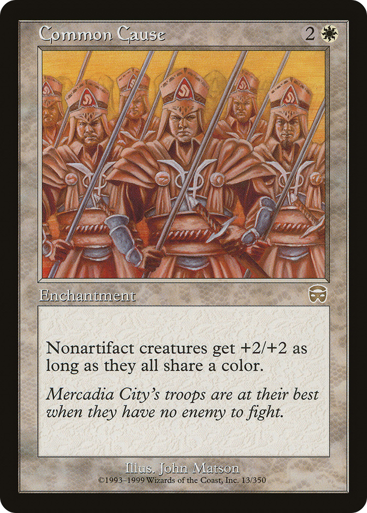 Common Cause [Mercadian Masques] Foil