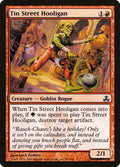 Tin Street Hooligan 78/165 (Guildpact)  - Foil
