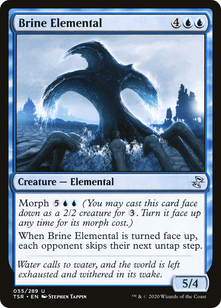 Brine Elemental [Time Spiral Remastered] Foil