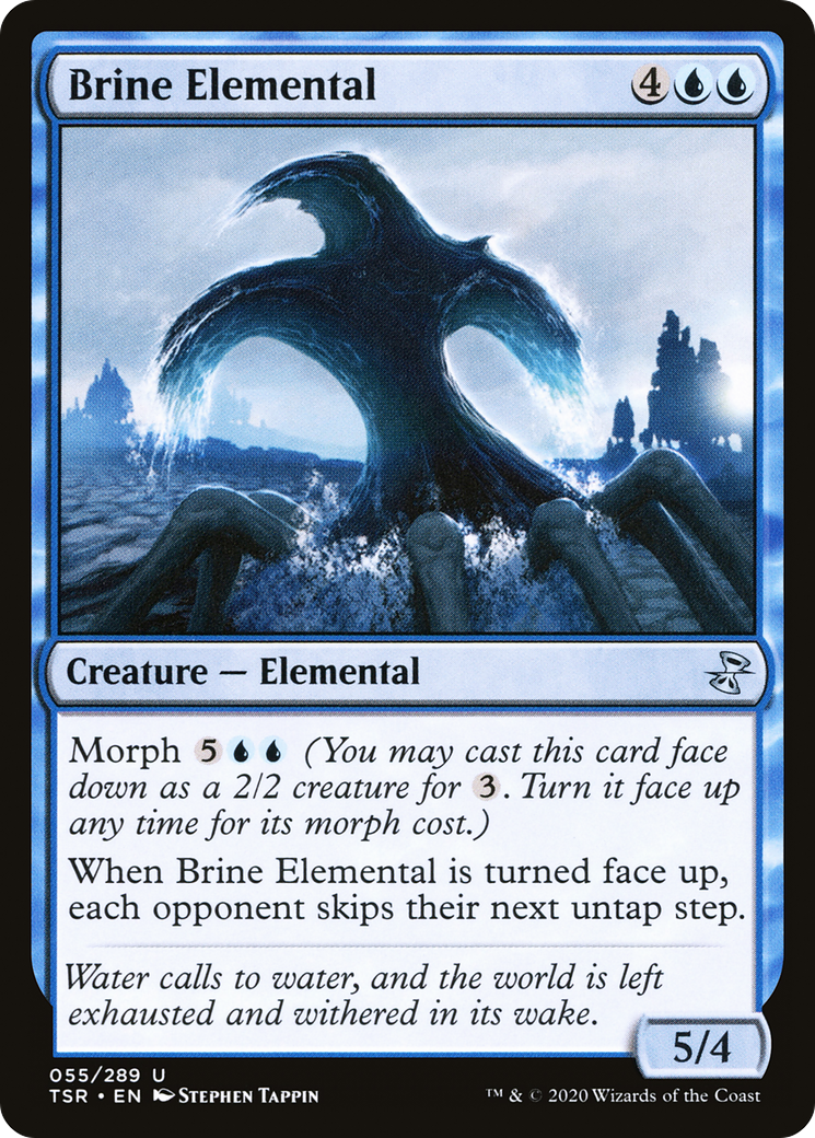 Brine Elemental [Time Spiral Remastered] Foil