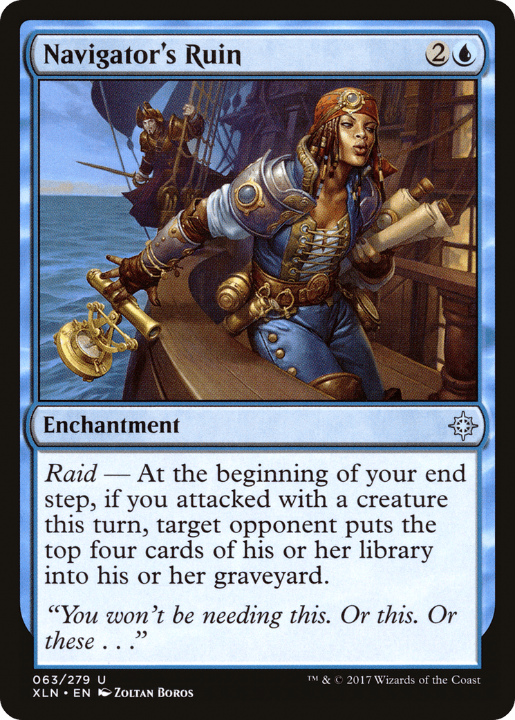 Navigator's Ruin [Ixalan] Foil