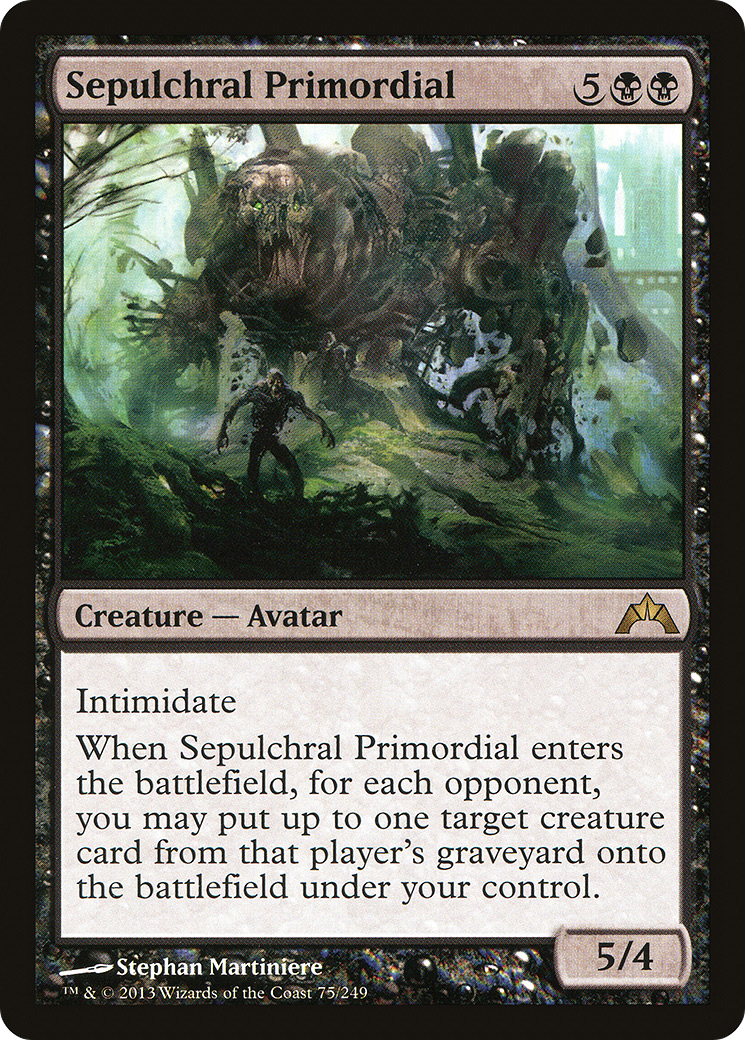 Sepulchral Primordial [Gatecrash] Foil