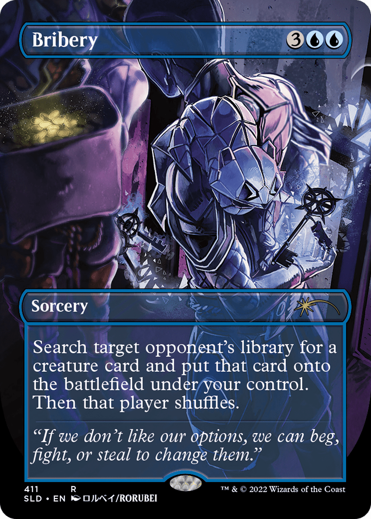 Bribery (Borderless) [Secret Lair Drop Series] Foil