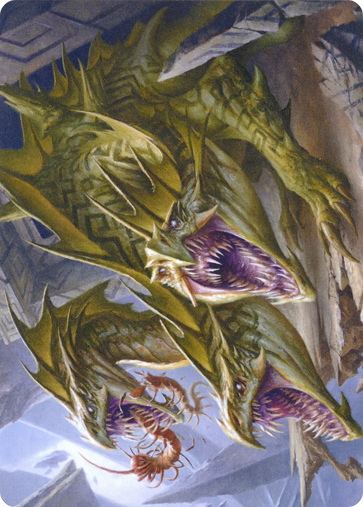 Grakmaw, Skyclave Ravager // Grakmaw, Skyclave Ravager (AZNR-076) - Zendikar Rising Art Series (Borderless)