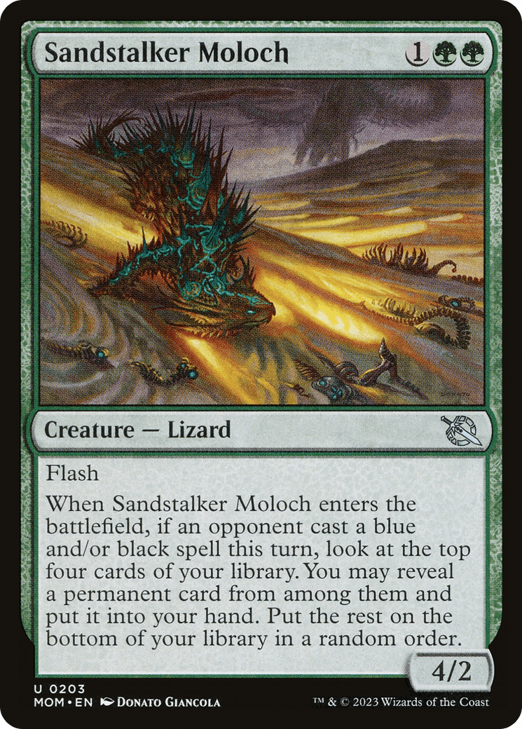 Sandstalker Moloch [March of the Machine] Foil