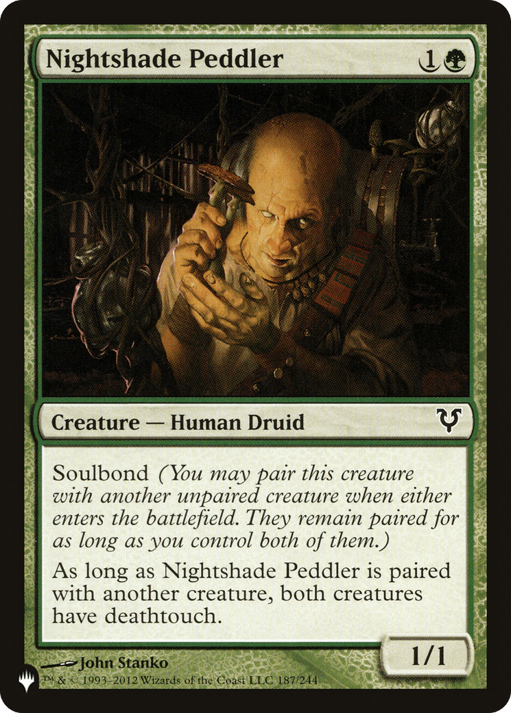 Nightshade Peddler |  (AVR-187) [The List]