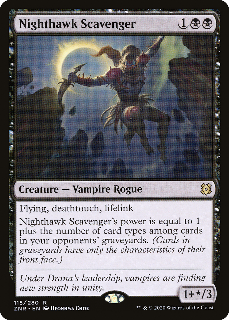 Nighthawk Scavenger [Zendikar Rising] Foil