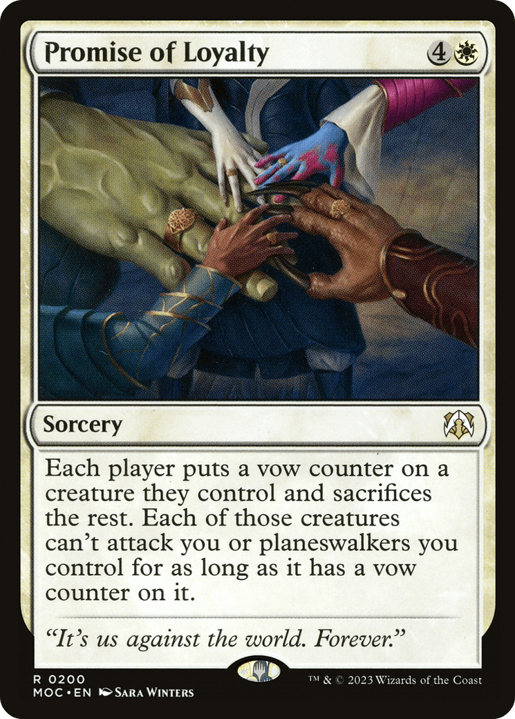Promise of Loyalty [March of the Machine Commander]