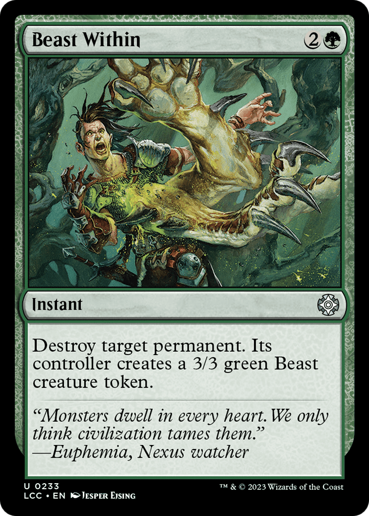 Beast Within [The Lost Caverns of Ixalan Commander]