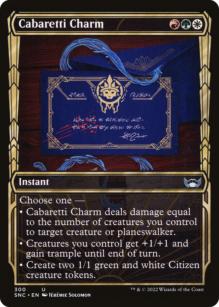 Cabaretti Charm (Showcase Golden Age) [Streets of New Capenna]