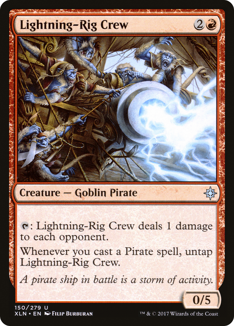Lightning-Rig Crew [Ixalan] Foil