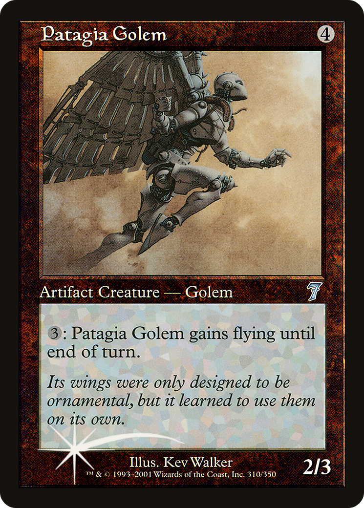 Patagia Golem [Seventh Edition] Foil
