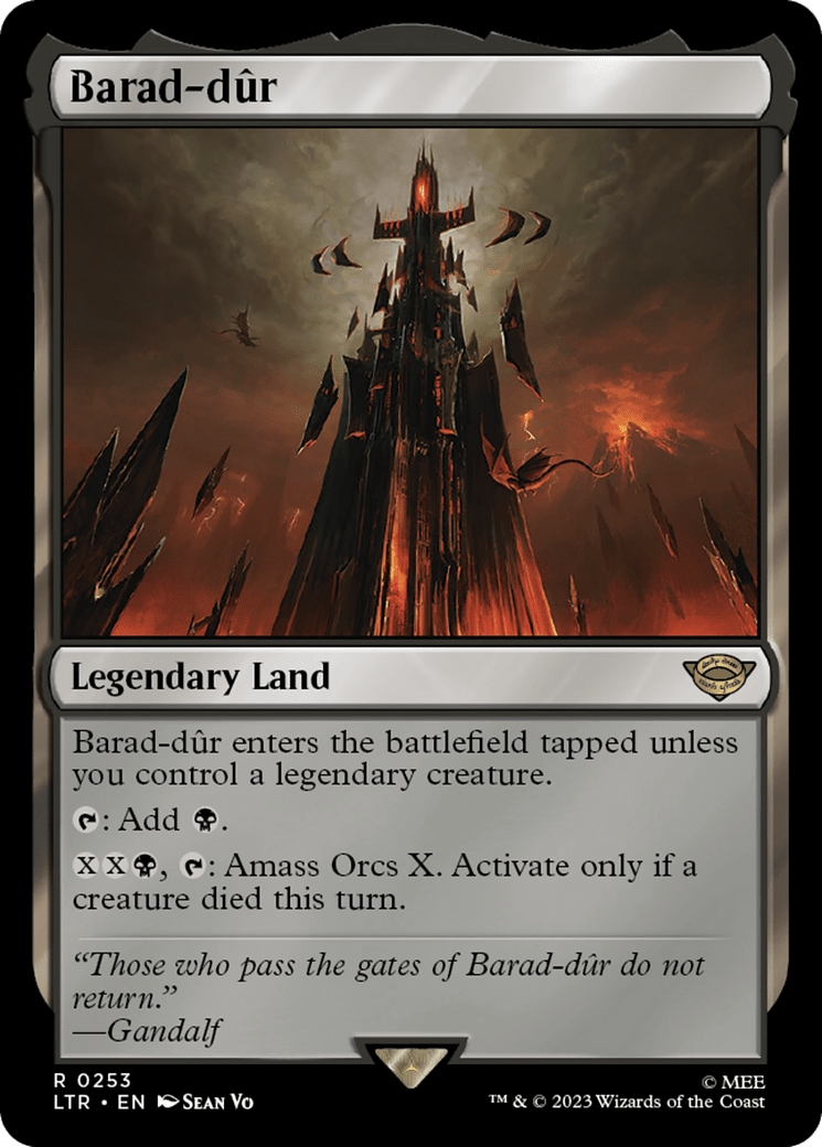 Barad-dur [The Lord of the Rings: Tales of Middle-Earth] Foil