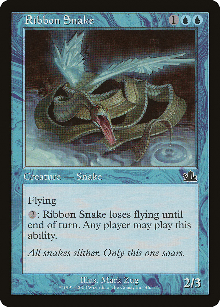 Ribbon Snake [Prophecy] Foil