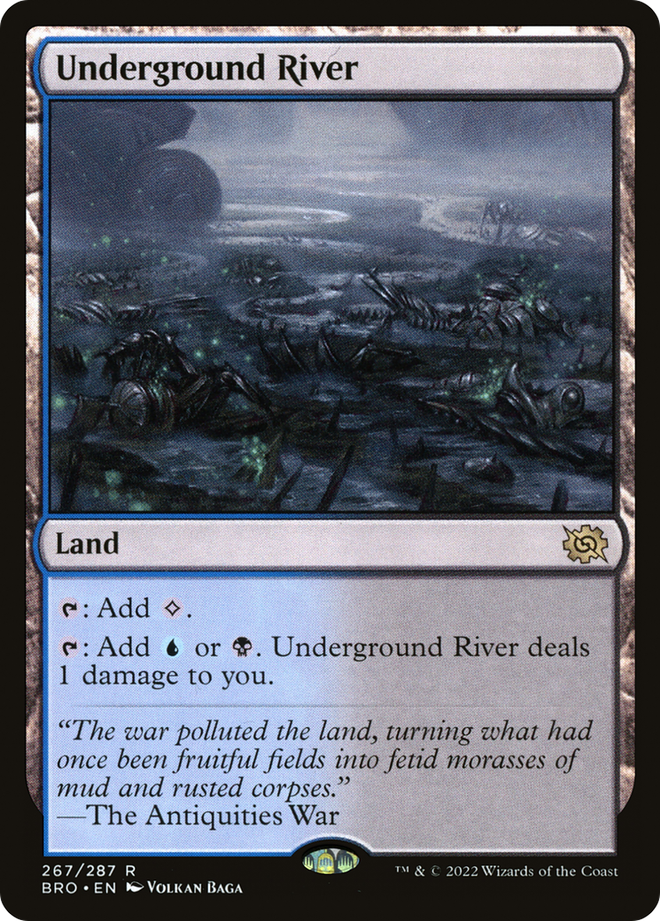 Underground River [The Brothers' War] Foil