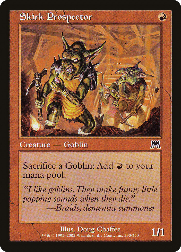 Skirk Prospector [Onslaught] Foil