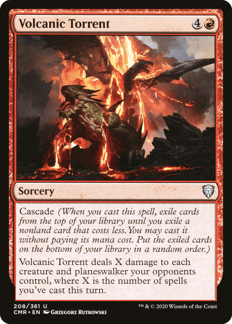 Volcanic Torrent [Commander Legends] Foil