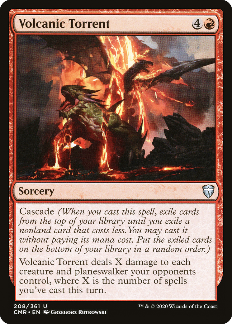 Volcanic Torrent [Commander Legends] Foil