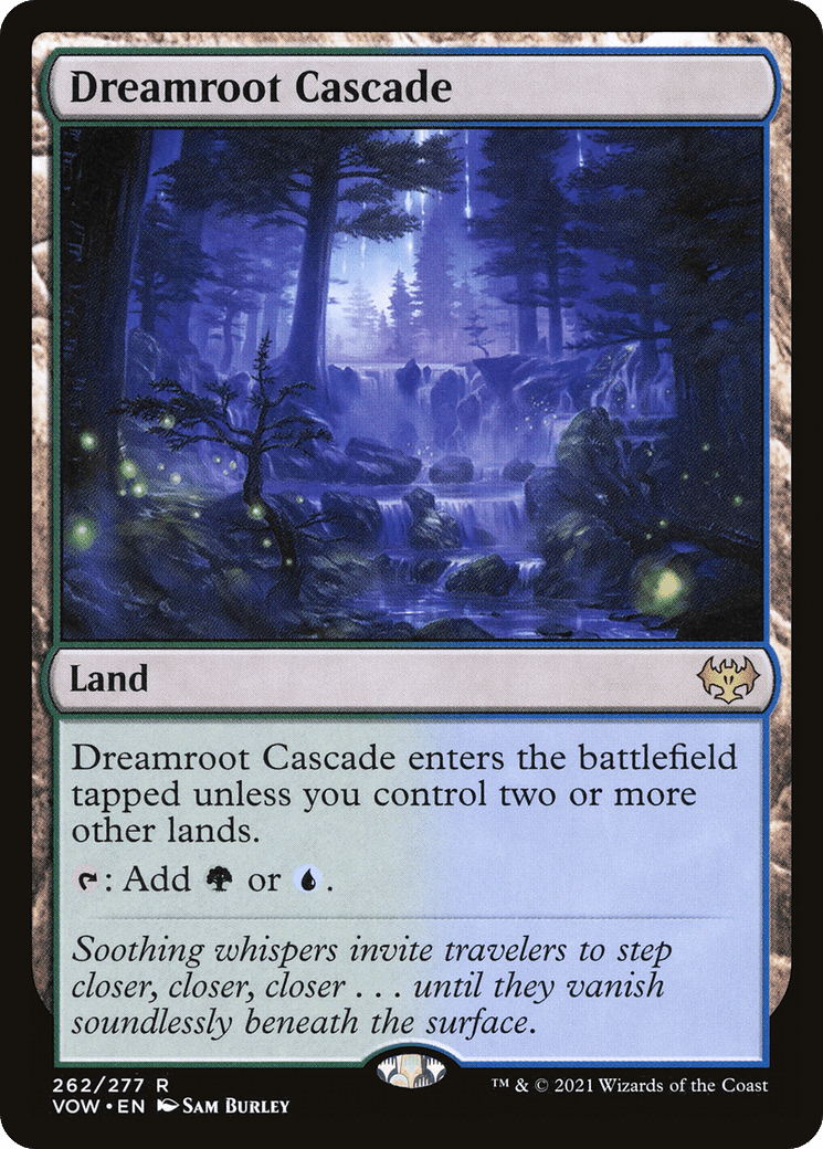 Dreamroot Cascade [Innistrad: Crimson Vow] Foil