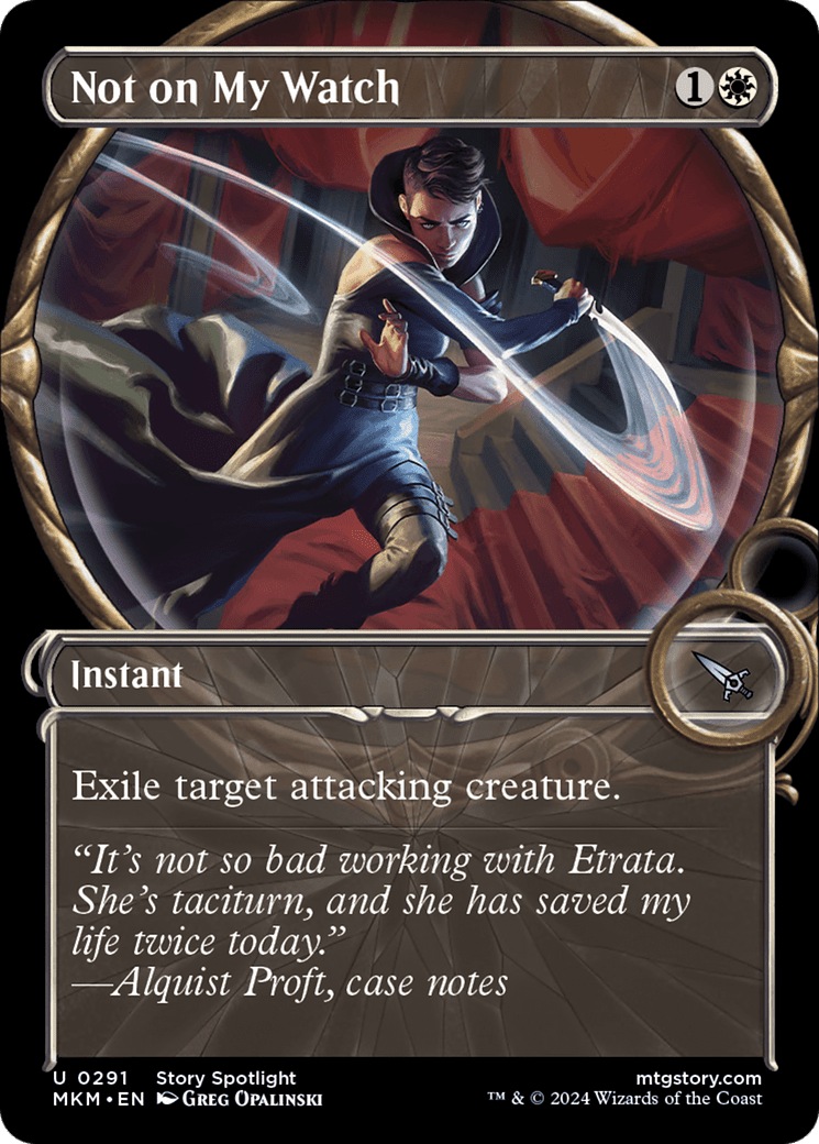 Not on my Watch (Showcase) [Murders at Karlov Manor] Foil