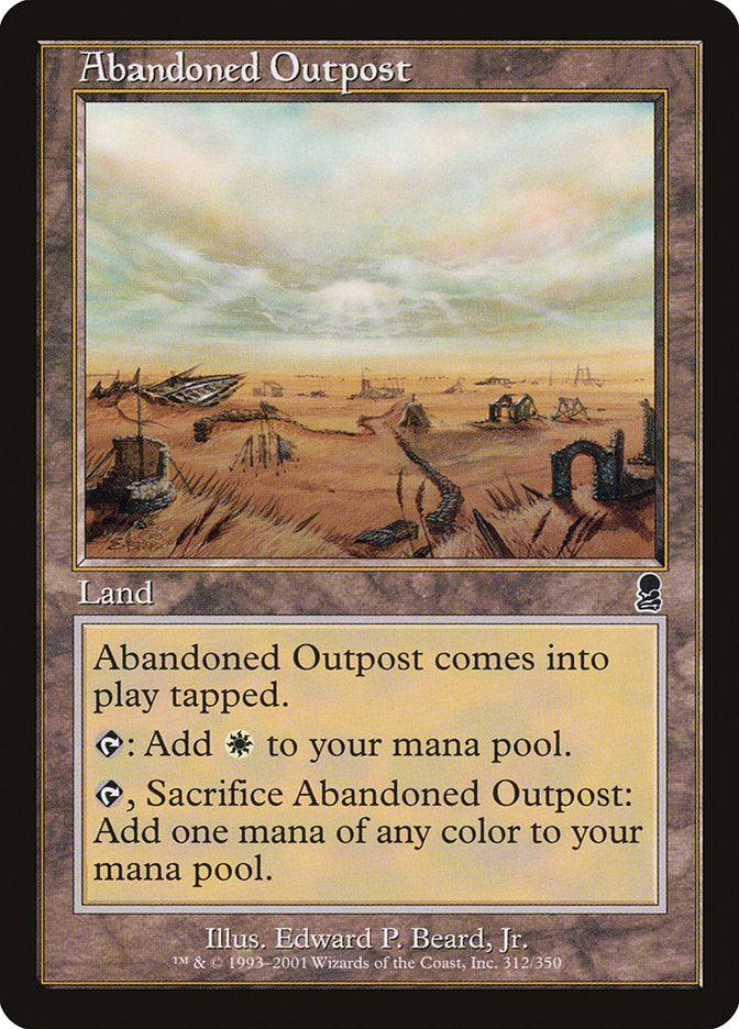 Abandoned Outpost 312/350 (Odyssey)  - Foil