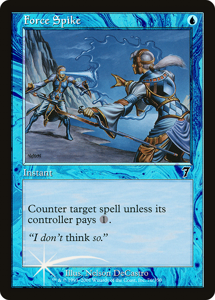 Force Spike [Seventh Edition] Foil