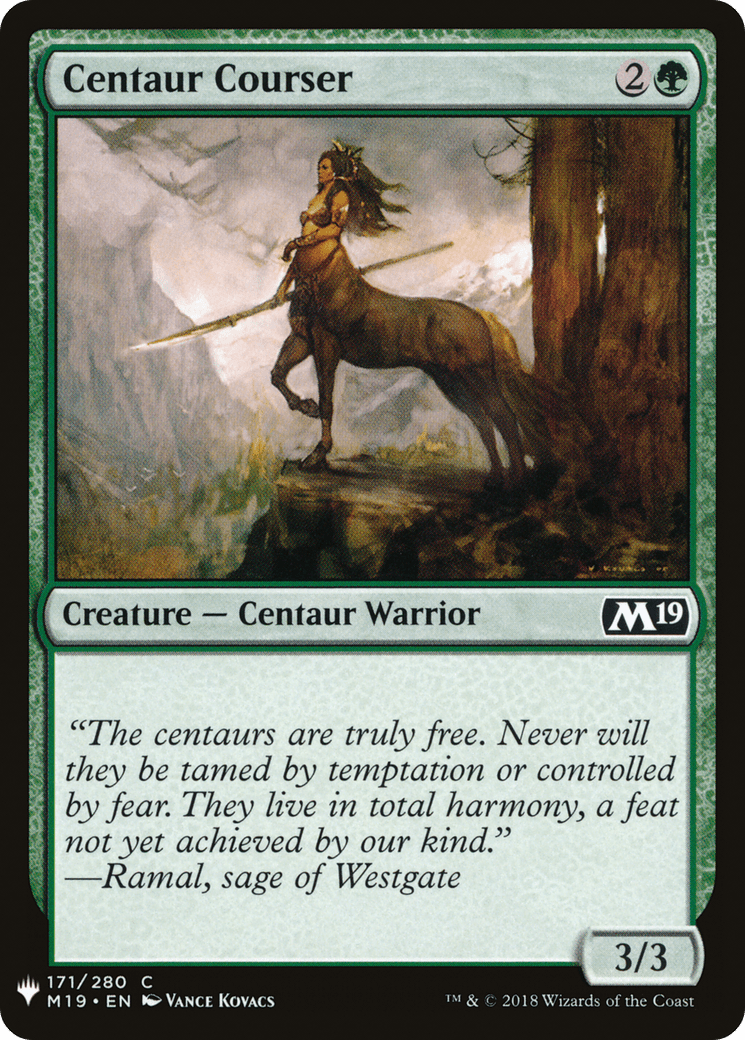 Centaur Courser |  (M19-171) [The List]