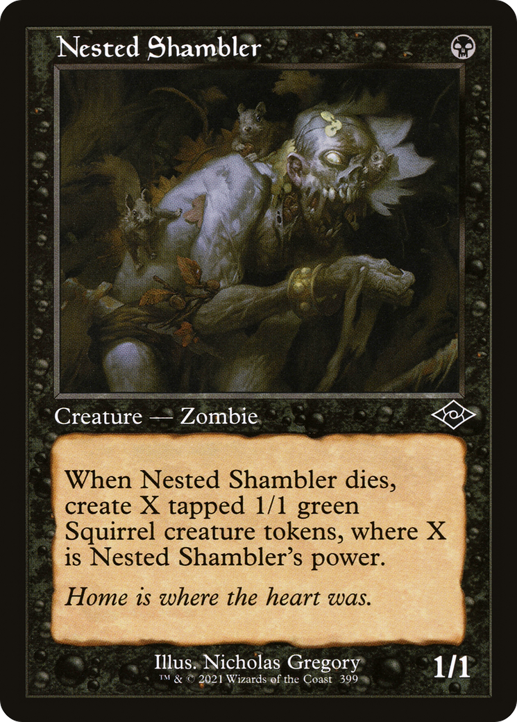 Nested Shambler (Retro) [Modern Horizons 2] Foil