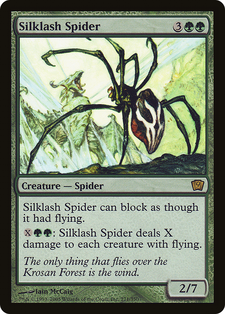 Silklash Spider [Ninth Edition] Foil