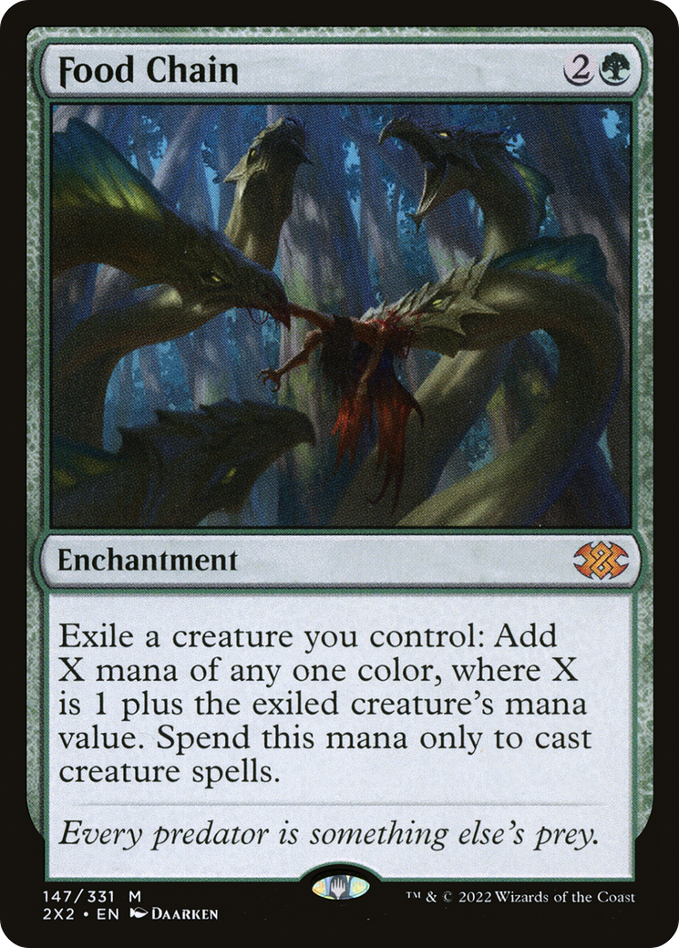Food Chain [Double Masters 2022] Foil
