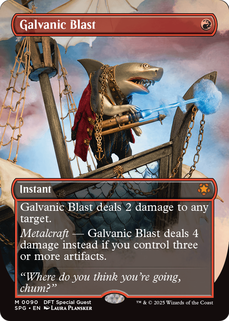 Galvanic Blast (Borderless) (-090) [Special Guests]