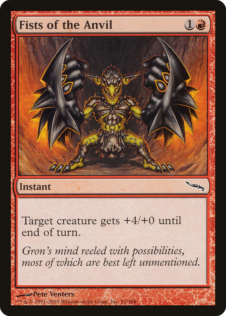 Fists of the Anvil [Mirrodin] Foil