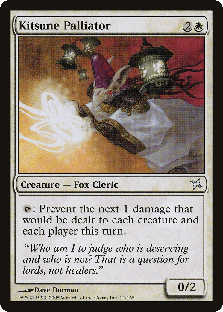 Kitsune Palliator [Betrayers of Kamigawa] Foil