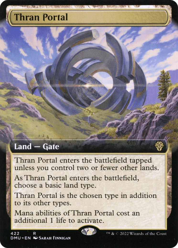 Thran Portal (Extended Art) [Dominaria United] Foil