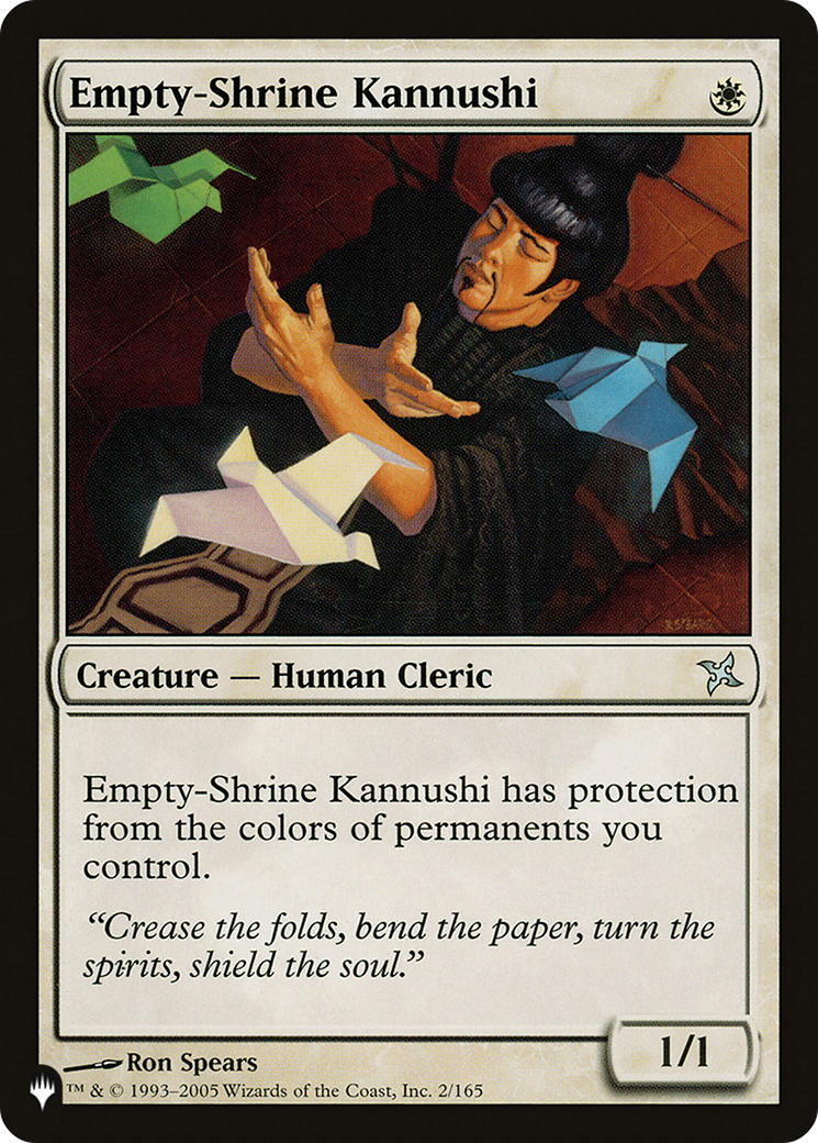 Empty-Shrine Kannushi |  (BOK-2) [The List]