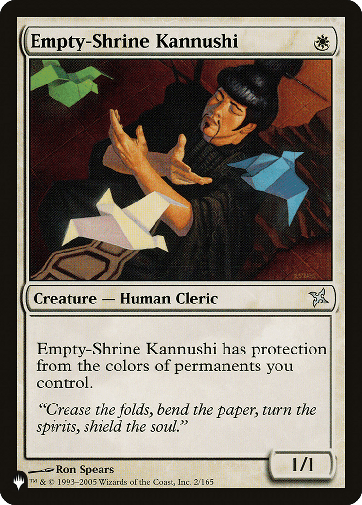 Empty-Shrine Kannushi |  (BOK-2) [The List]