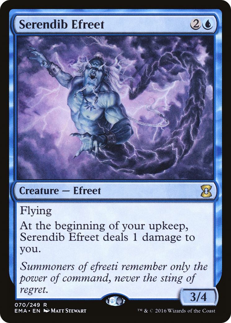 Serendib Efreet [Eternal Masters] Foil