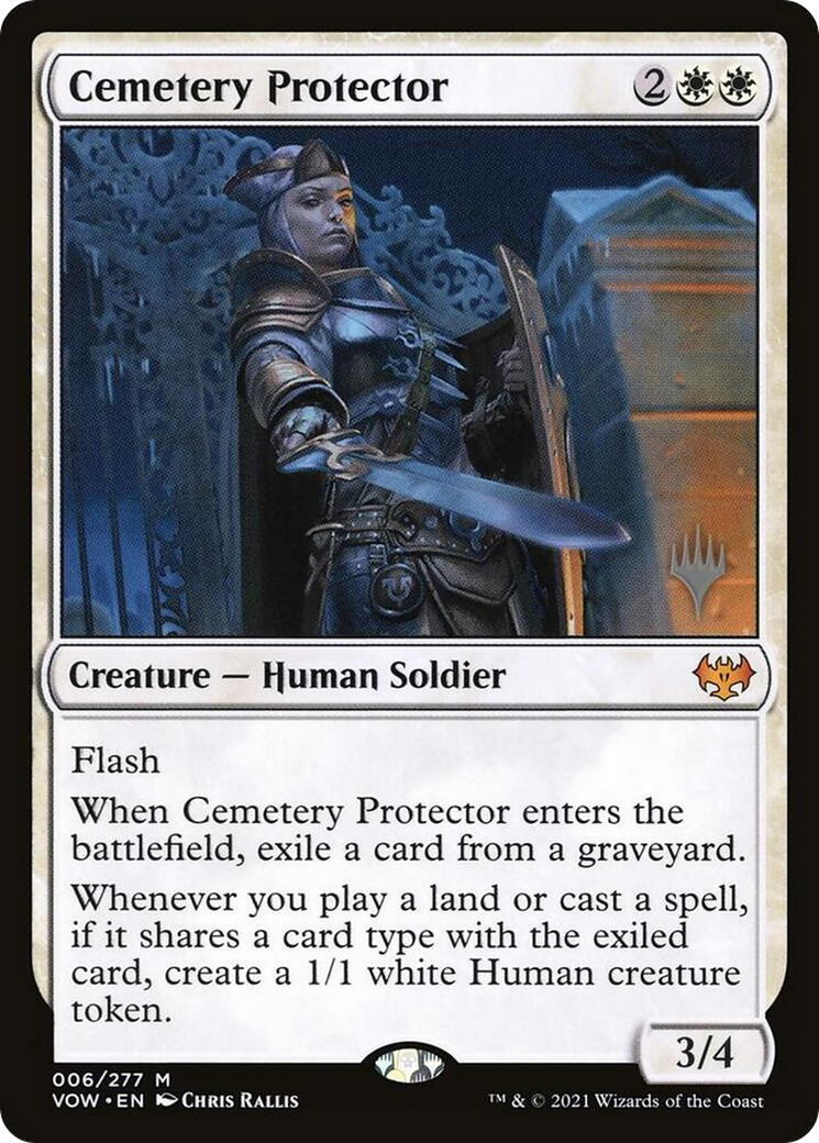 Cemetery Protector (006) [Promo Pack: Aetherdrift]