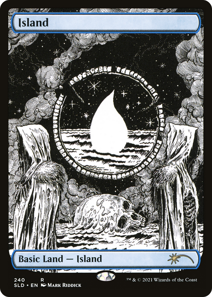 Island (Crushing Brutality) [Secret Lair Drop Series] Foil