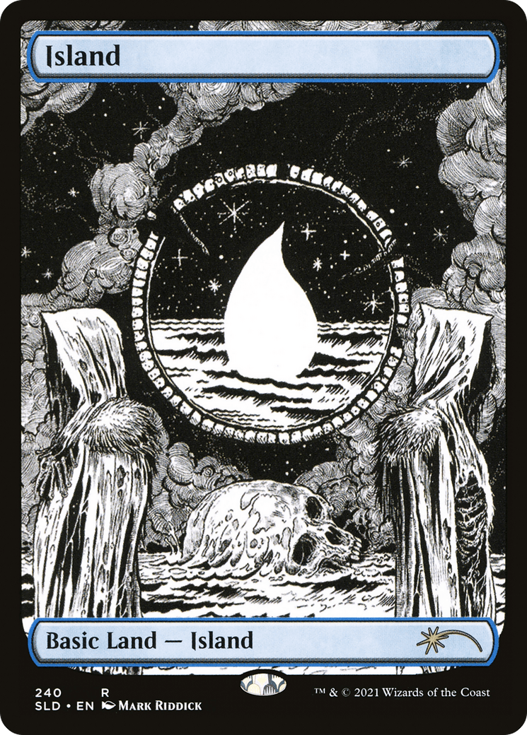 Island (Crushing Brutality) [Secret Lair Drop Series] Foil