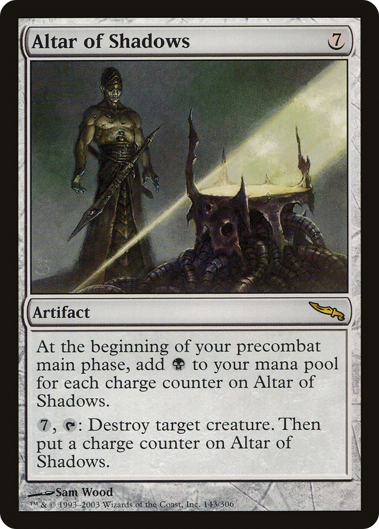 Altar of Shadows [Mirrodin] Foil